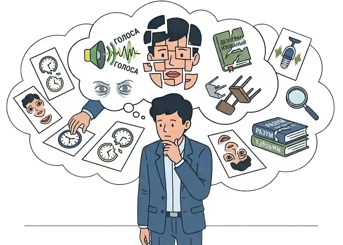 Тест на признаки шизофрении